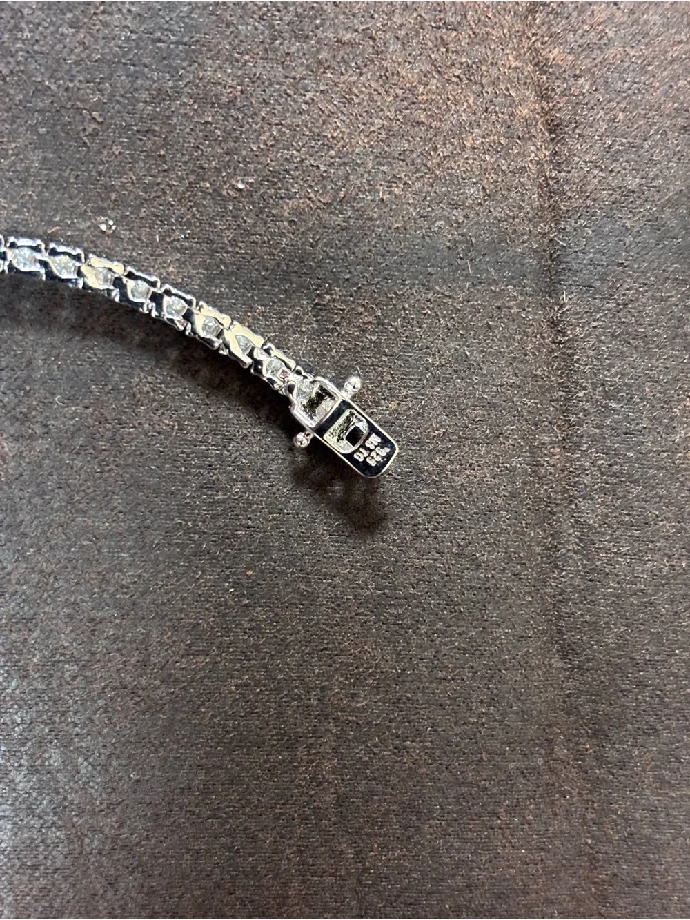 Sterling Silver White Moissanite Tennis Bracelet